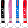 Trump 2024 Keychain Silicone Key Chain Set of 4